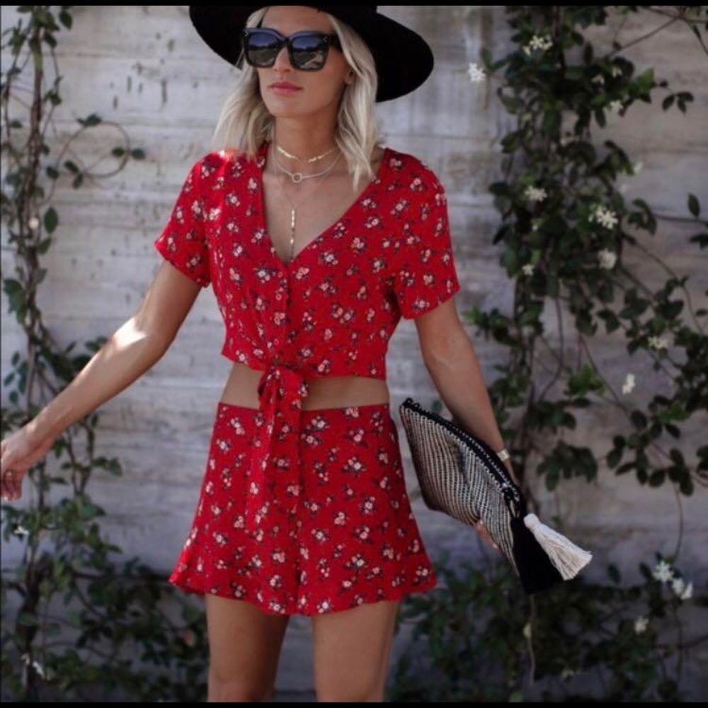 Floral shorts